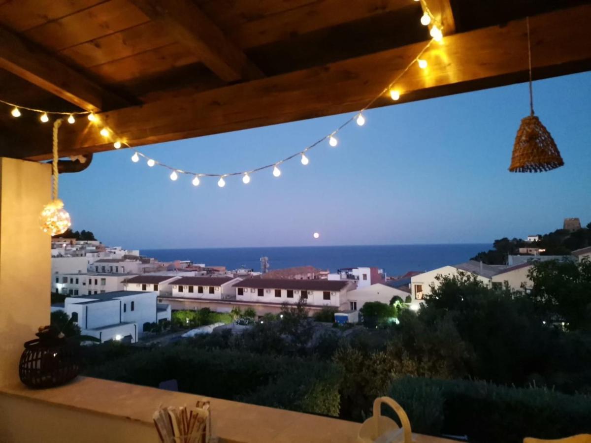 شقة Casa Azzurra Con Vista Mare Isola di Ustica المظهر الخارجي الصورة