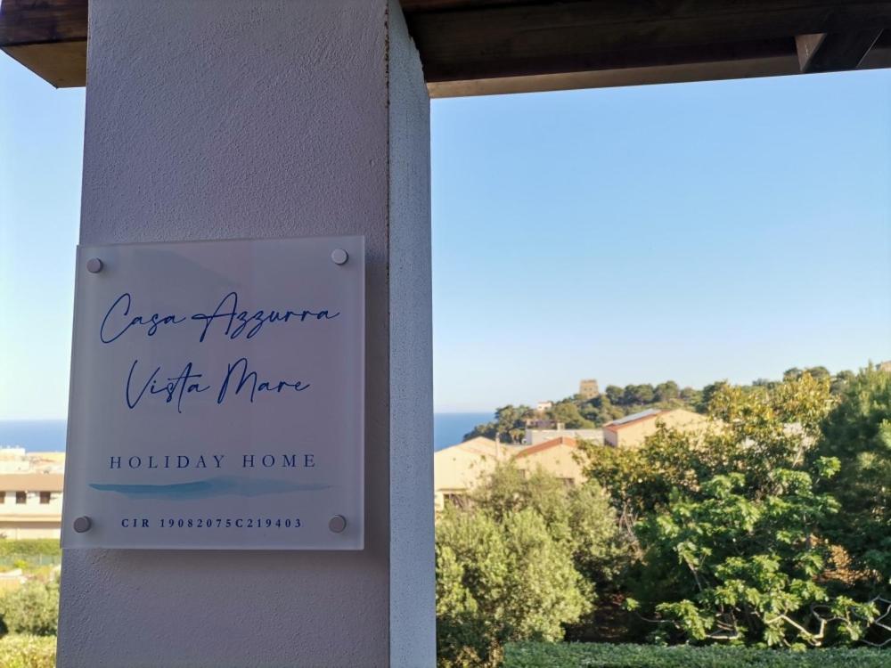 شقة Casa Azzurra Con Vista Mare Isola di Ustica المظهر الخارجي الصورة