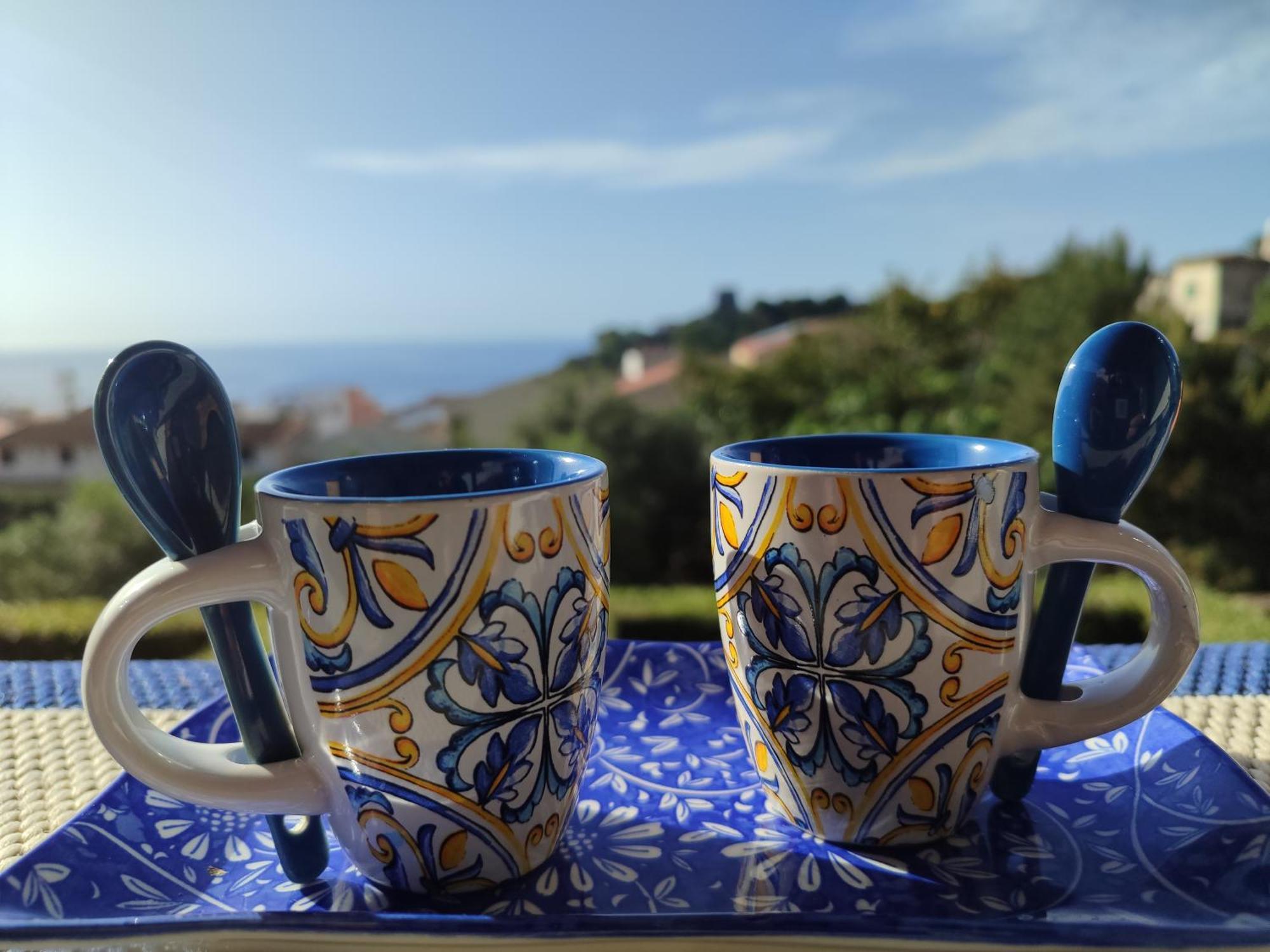 شقة Casa Azzurra Con Vista Mare Isola di Ustica المظهر الخارجي الصورة