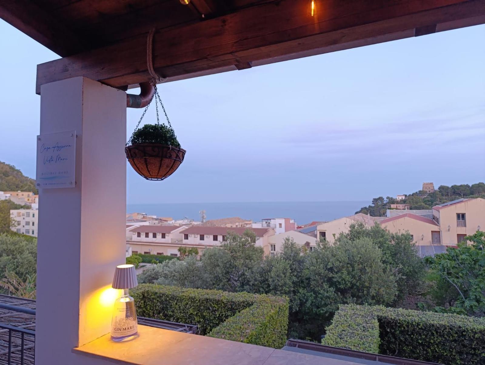 شقة Casa Azzurra Con Vista Mare Isola di Ustica المظهر الخارجي الصورة